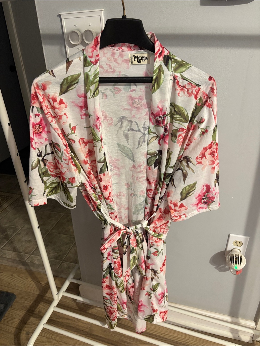Cottagecore Coquette Show Me Your Mumu Floral Bridal Robe One Size